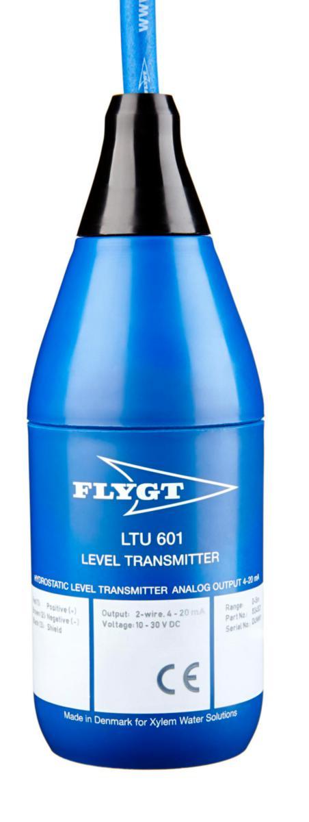 Nivågivare LTU, Flygt - NIVÅGIVARE LTU 601, 0-5, 12m flygt