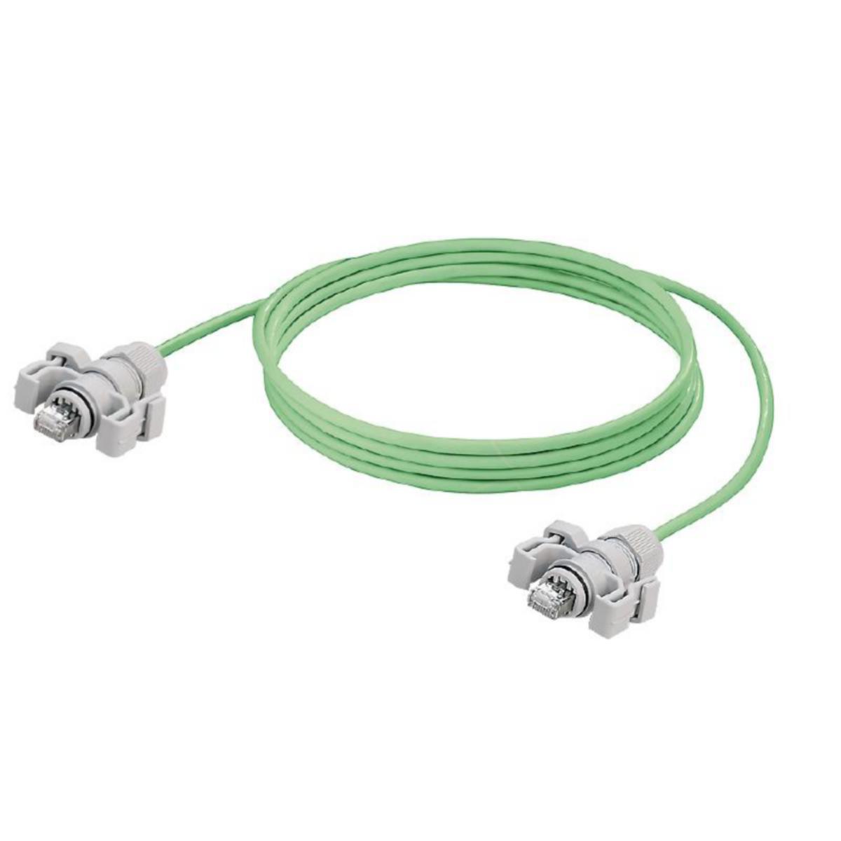 Systemkabel Cat.6 PUR IP67-IP67 V 06 - KABL C6 IP67/IP67 RJ45 5M