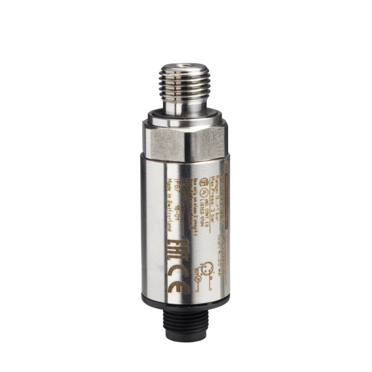 Tryckgivare elektronisk XMLK cylindrisk - TRYCKGIVARE 0-10BAR,0-10V M12 XMLG010D71