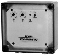 Manuel varvtalsregulator MVR2FC, Exhausto