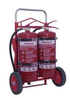 Fire Extinguisher Cart Dafo "Hot Work" complete model G