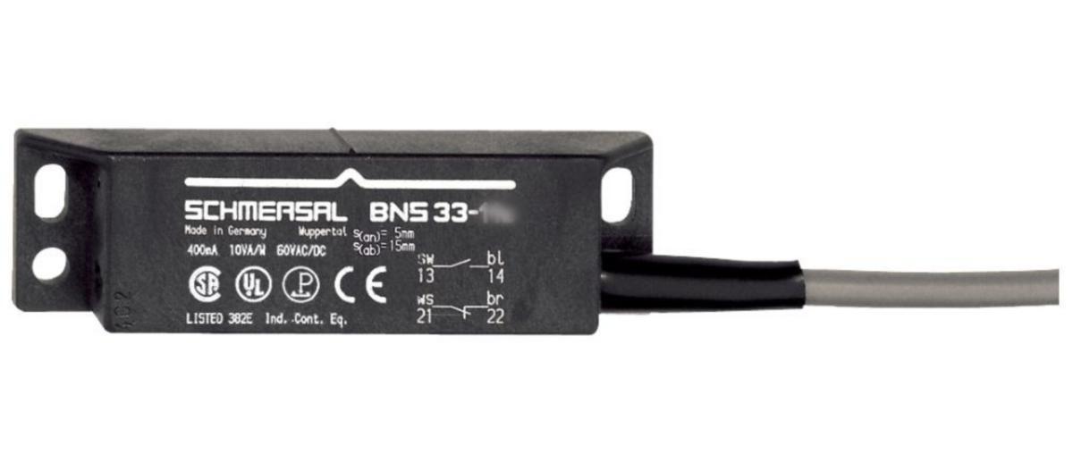Magnetbrytare BNS 33 beröringsfriför maskinsäkerhet - MAGNETBRYTARE BNS 33-12Z-2187