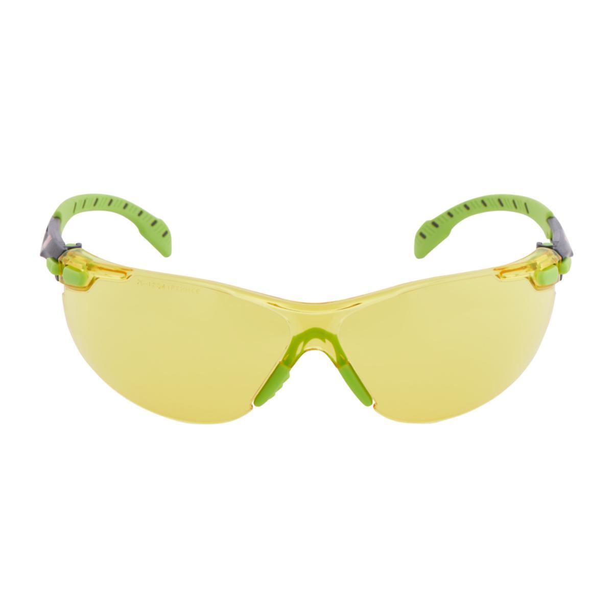 Skyddsglasögon 3M Solus Scotchgard - SKYDDSGLASÖGON 3M S1203 SOLUS SCOTCHGARD GREEN GUL LINS AF