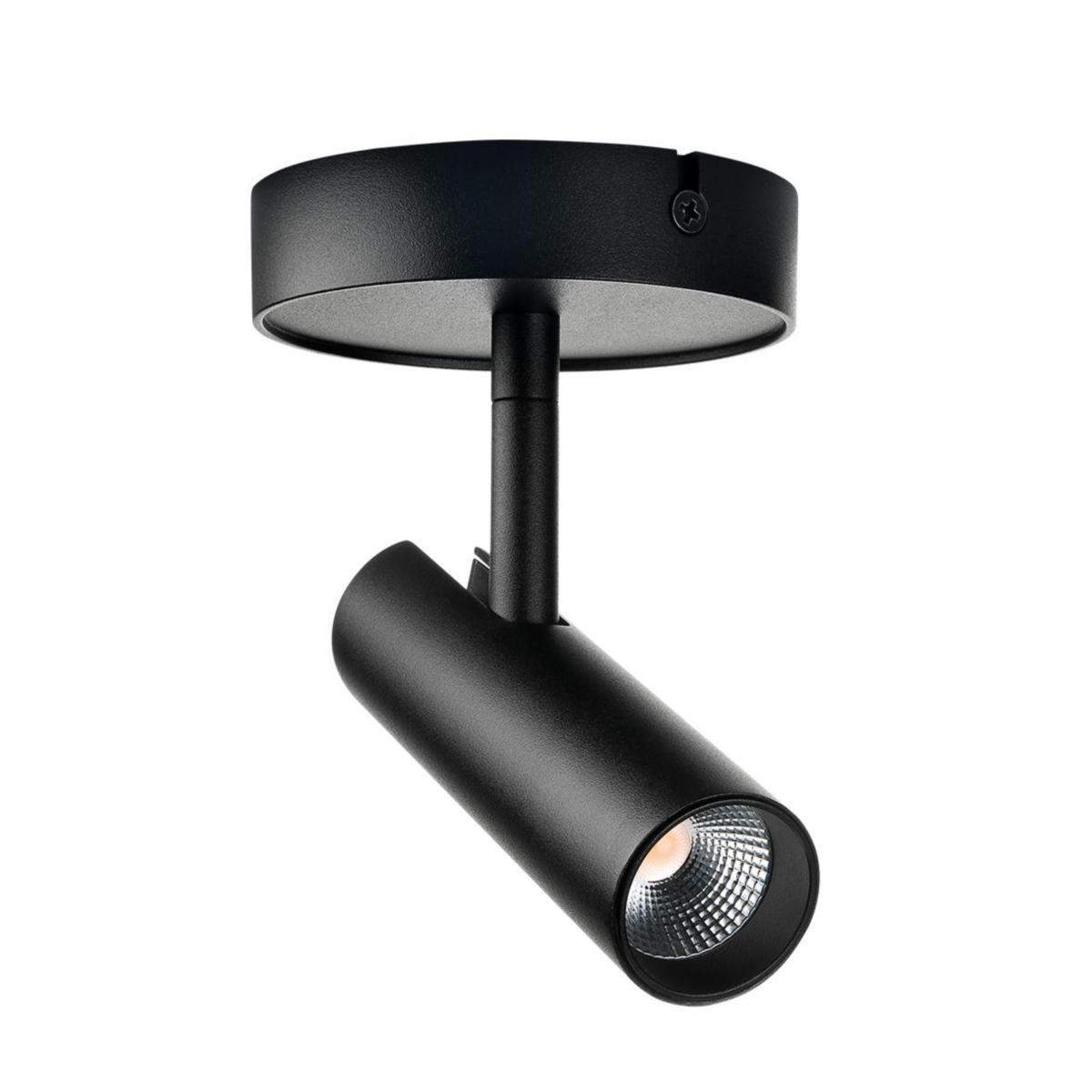Spotlight Tube Micro S för takmontage - SPOTL 7W 340LM 2-28K DTW SV TUBE MICRO S