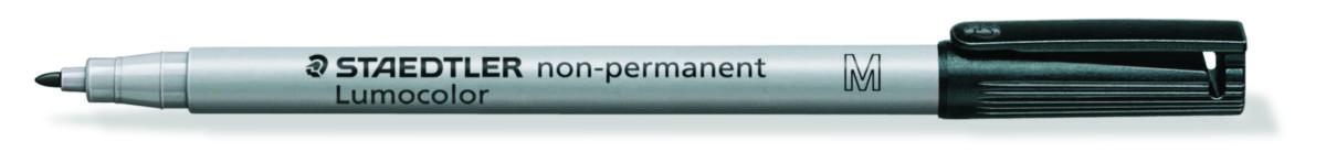 Märkpenna Lumocolor - MÄRKPENNA STAEDTLER LUMOCOLOR SVART 1.0MM SPETS