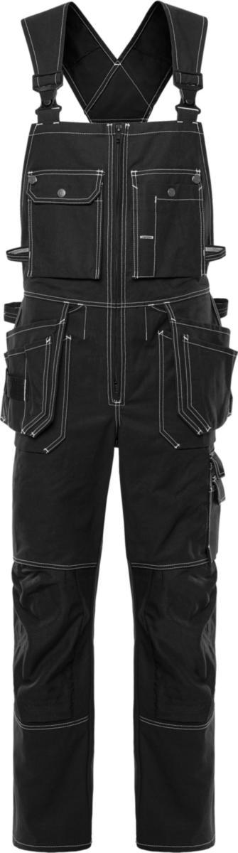 Hängslebyxa Fristads 51 FAS - HÄNGSLEBYXA FRISTADS FAS-51 90 SVART STL 48