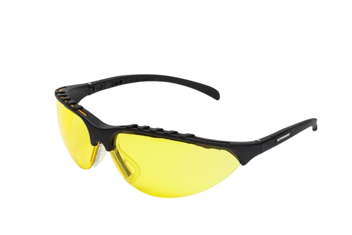 Skyddsglasögon Activewear Twister 4060 - SKYDDSGLASÖGON AW4060 TWISTER GUL HC/AF