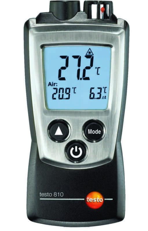 Temperaturmätare Testo 810 - IR TERMOMETER TESTO 810 IR -30..+300 °C OPT -10..+50°C