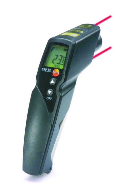 Temperaturmätare Testo 830-T - IR TERMOMETER TESTO 830-T2 -30 - +400°C 2 LASERPUNKTER