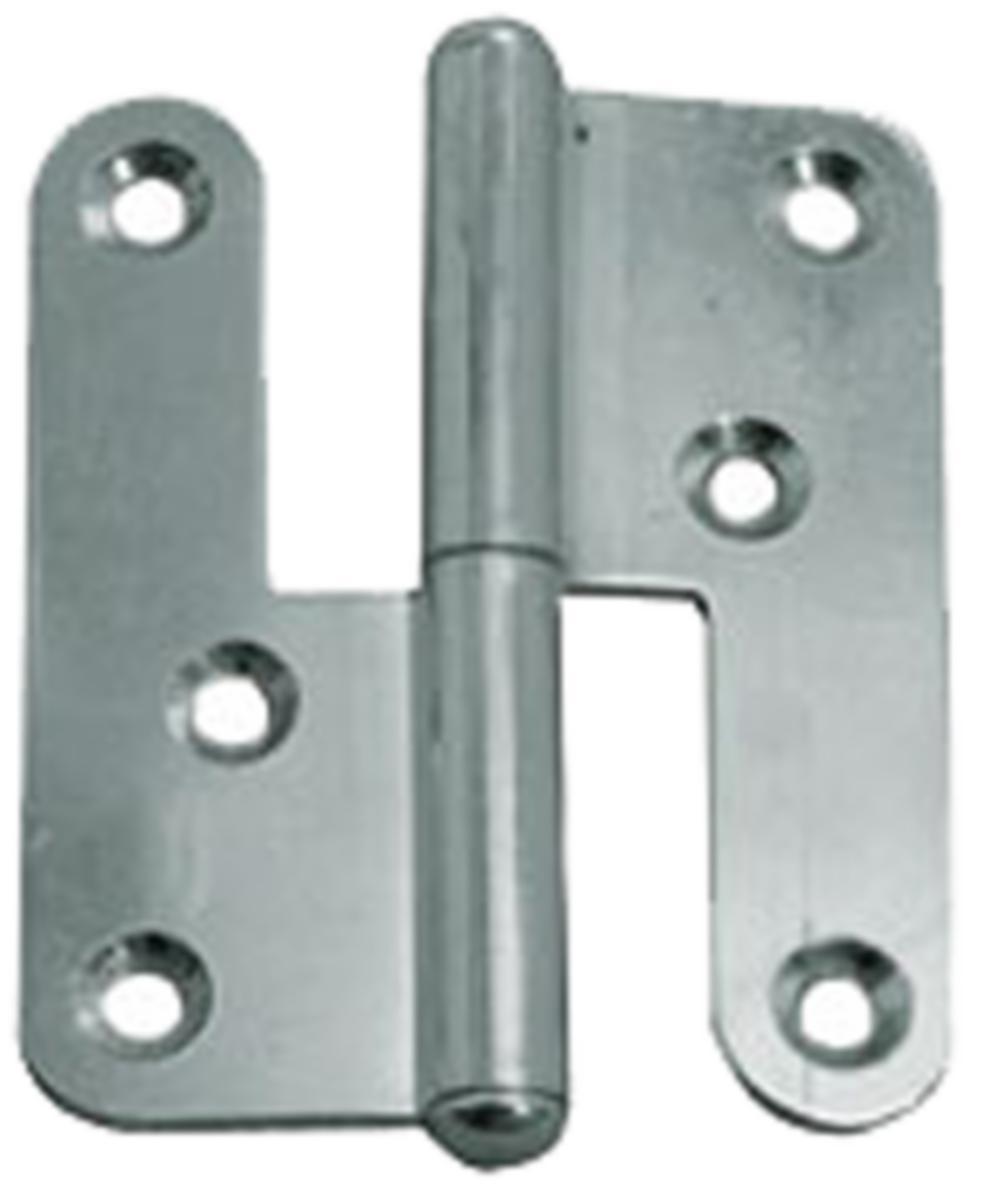 Lyftgångjärn A1222 - LYFTGÅNGJÄRN A1222 Z 85X72MM VÄNSTER SB2