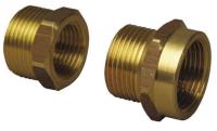 Bushing, external-internal thread for underfloor heating system, Uponor