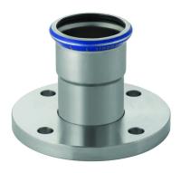 Flange transition / Sleeve, stainless steel, Mapress