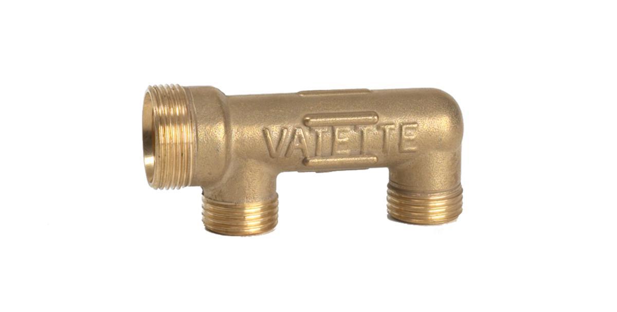 Fördelare, Vatette - VATETTE FÖRDELARE 2-RÖR DY22xDY15(G15)