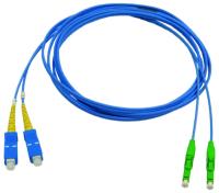 Fibre optic cabling SM Duplex SC/UPC-LC/APC OS2 9/125, Nexans