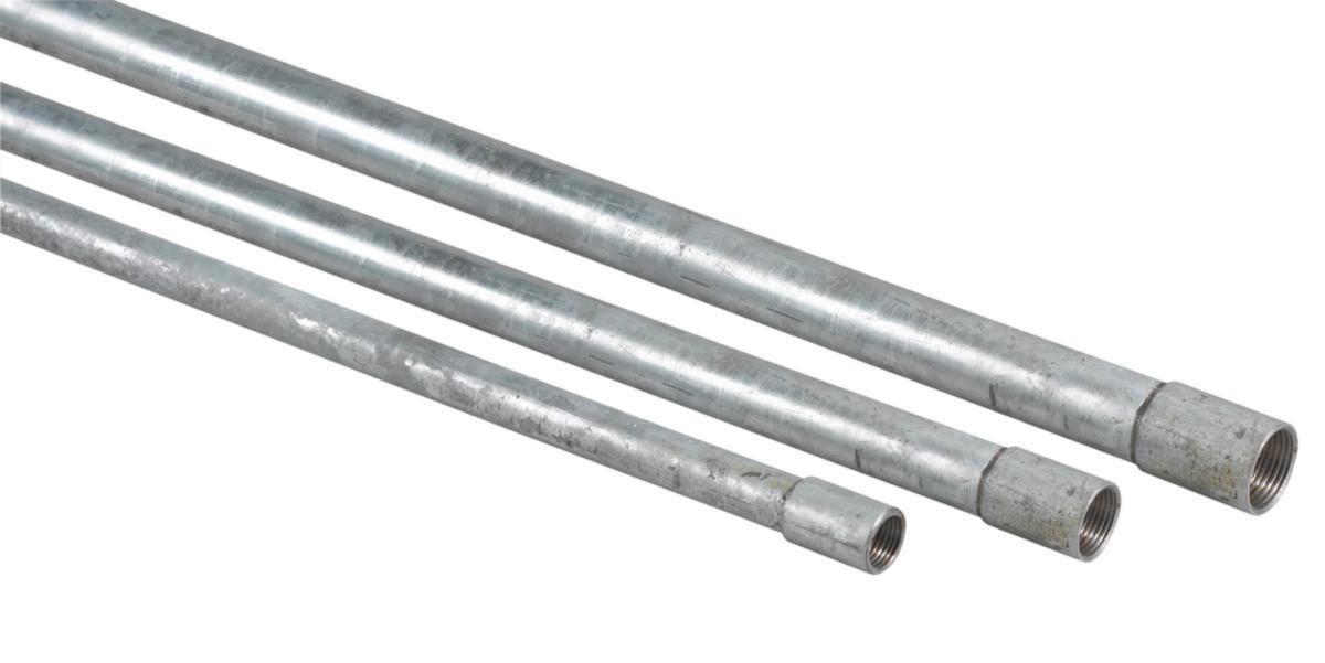 Armoured pipe OMG, threaded FZV - 16X3 GALV PIPES THREADED