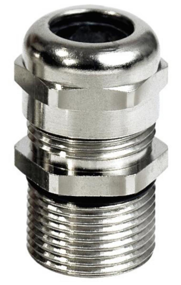 Cable gland brass “Perfect" EMC Metric long thread - CABLE GLAND BRASS EMC M20 LT Long thread 50.620M/EMV/L