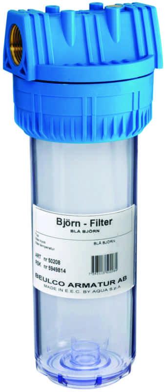 Blå björn filter