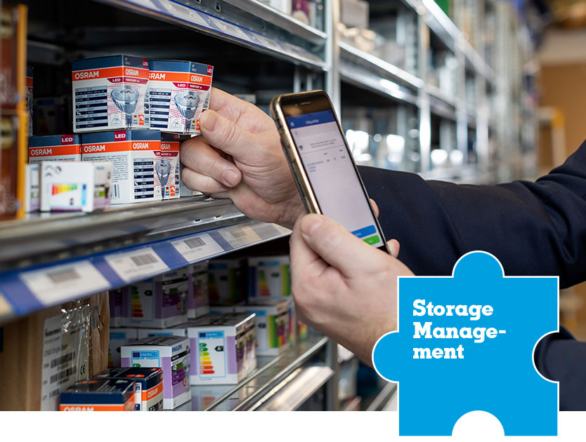 Storage Management App Ahlsell